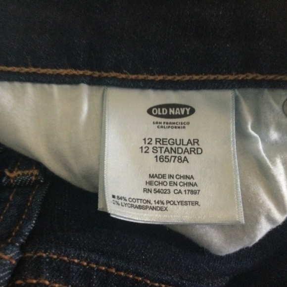 NWOT Old Navy Straight Leg Jeans - Picture 3 of 5